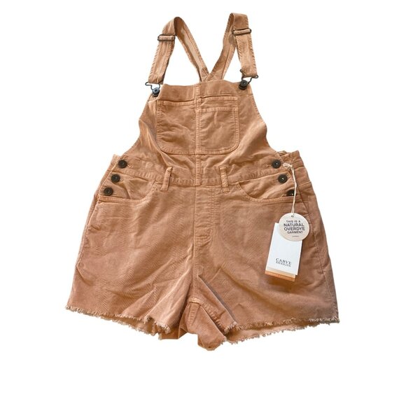 NWT Carve Designs Women's 6 Jason Overall Short Washed Pink Organic MSRP$115 - Picture 8 of 17